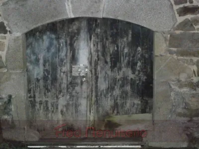 porte de cave avant