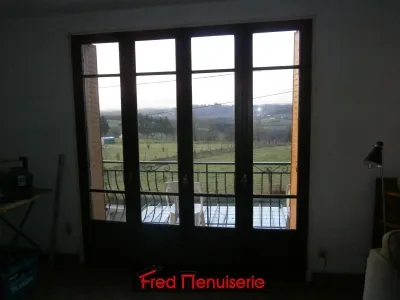 porte fenêtre avant mon intervention