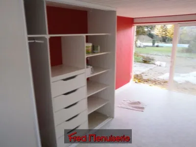 intérieur d’un dressing
